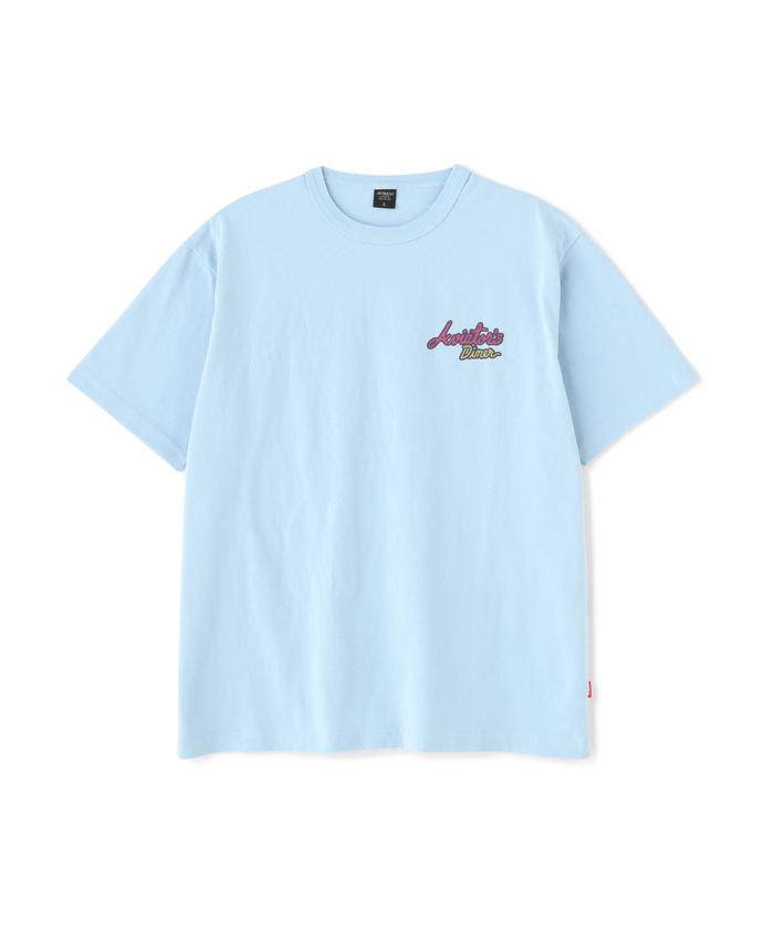 WEST COAST SHORT SLEEVE T-SHIRT DINER／Tシャツ／ウエストコース セール】WEST COAST SHORT SLEEVE T－SHIRT DINER/Tシャツ
