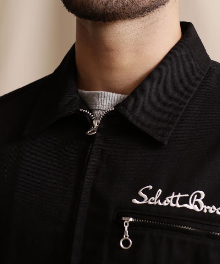 schott TC WORK JACKET ワークジャケット　ブラック　XL TC WORK JACKET/ワークジャケット | Schott（ショット