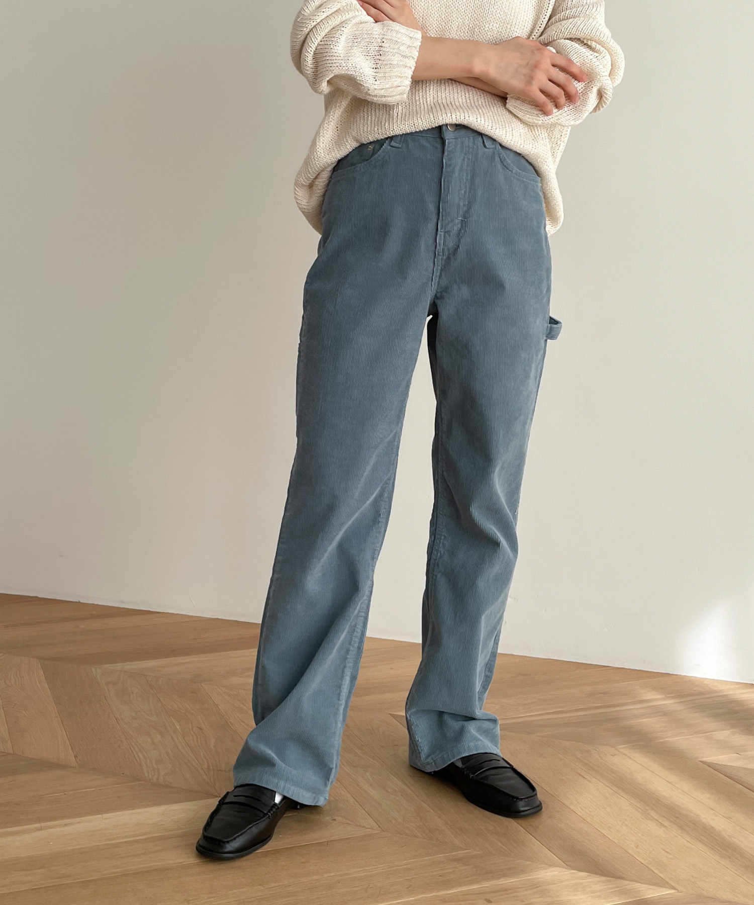 El marコーデュロイストレートパンツ | CANAL JEAN（キャナル