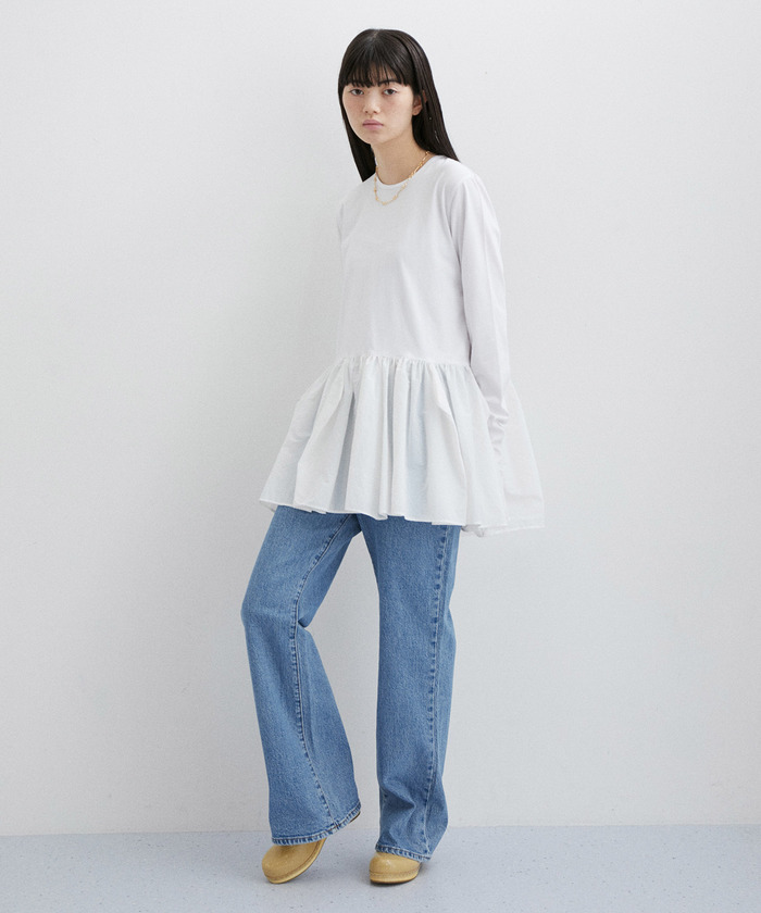 楽天市場】RENUタフタティアードTEE ADAM ET ROPE' FEMME