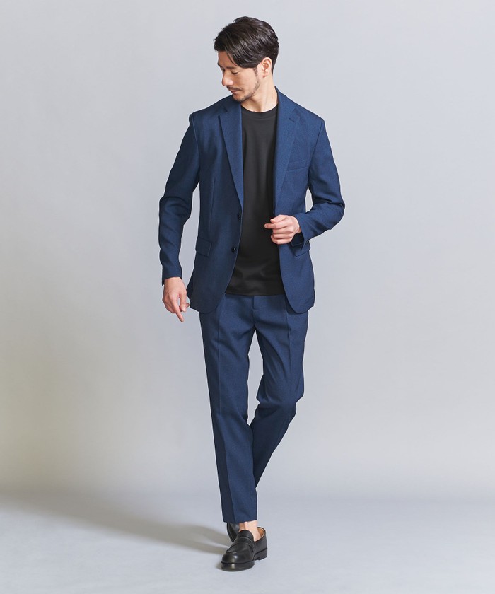 WEB限定 WARDROBE SMART】LANATEC セットアップ/背抜きジャケット