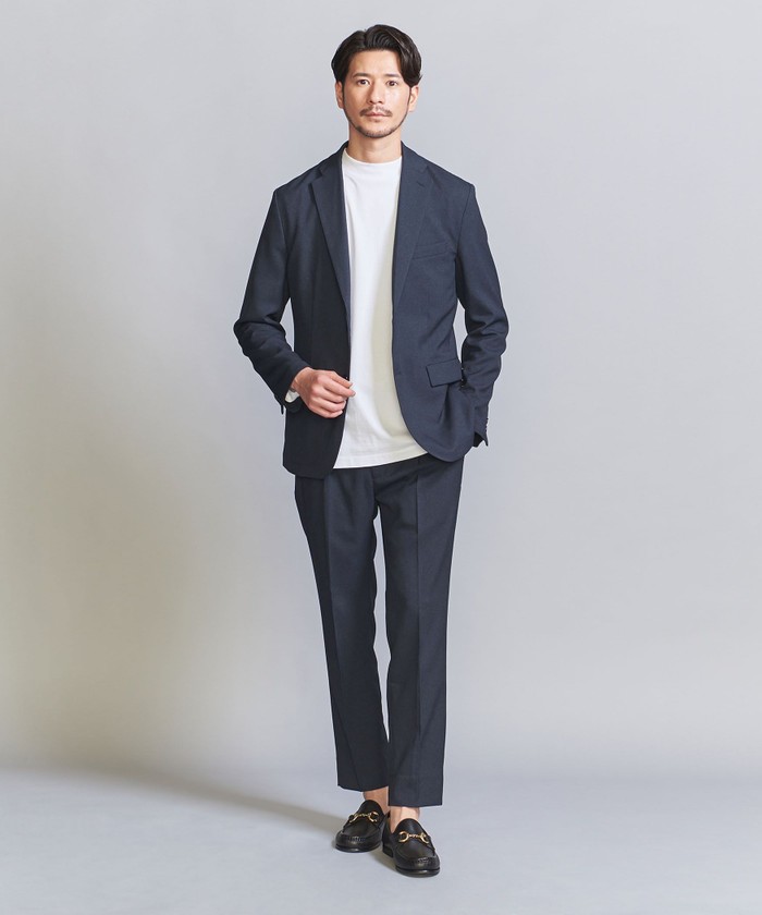 WEB限定 WARDROBE SMART】LANATEC セットアップ/背抜きジャケット