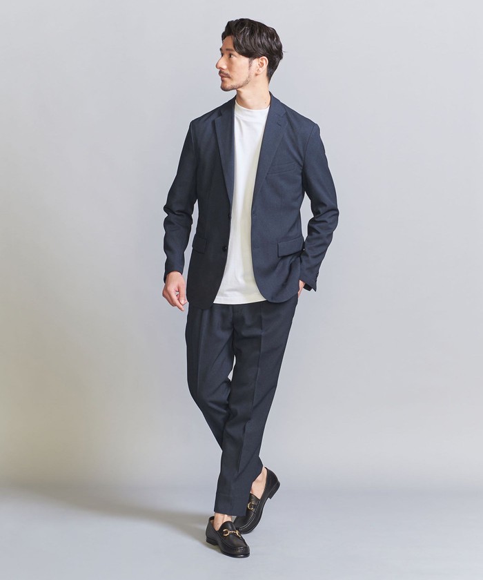 WEB限定 WARDROBE SMART】LANATEC セットアップ/背抜きジャケット