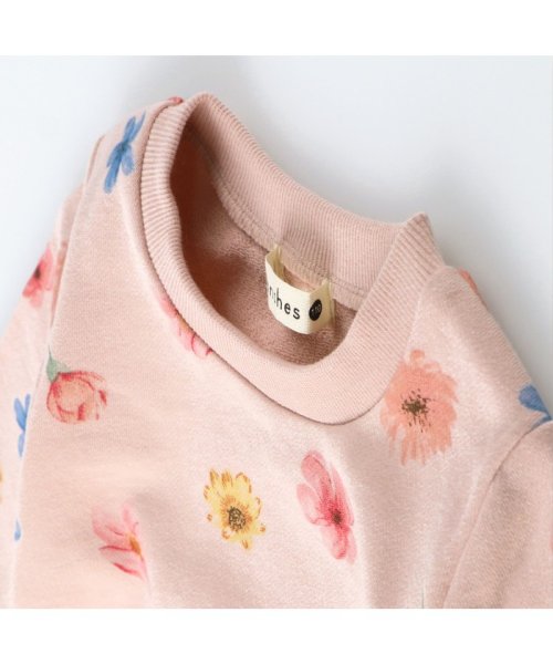 セール】花柄トレーナー(505119733) ブランシェス(BRANSHES) d fashion 15日迄 セール 新品 ブランシェス スウェット 花柄トレーナー 100cm