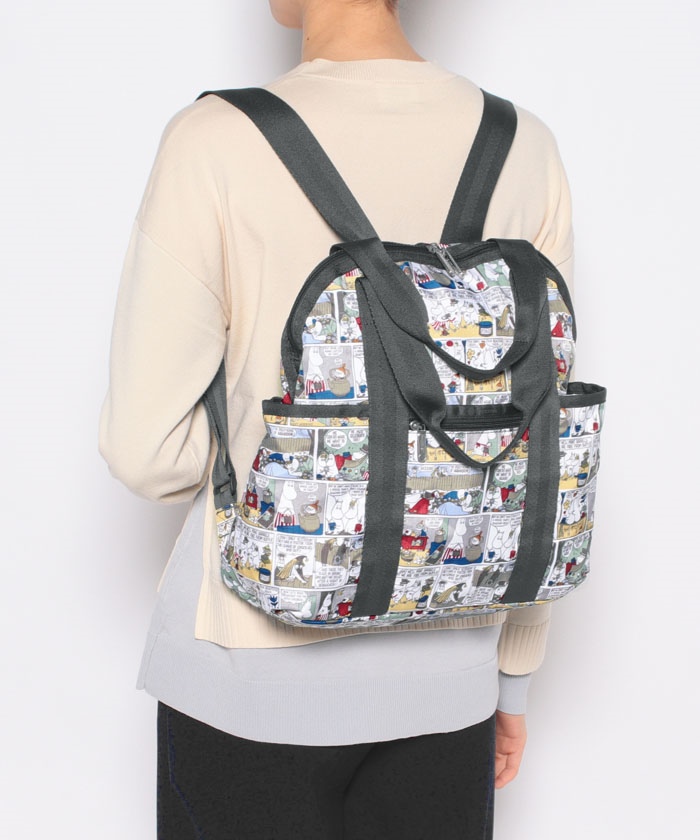 DOUBLE TROUBLE BACKPACKムーミン コミックス(505111224) | LeSportsac