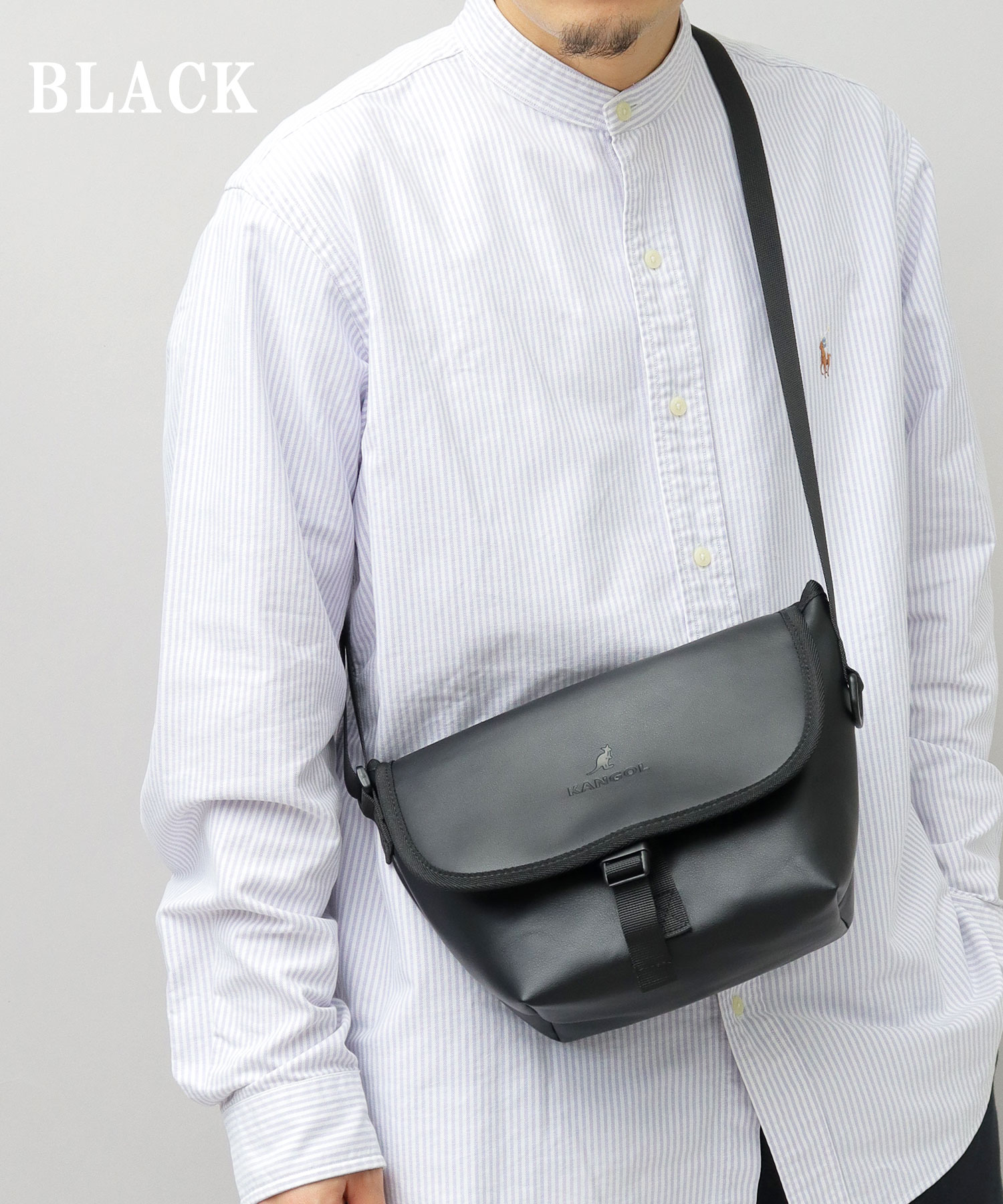 カンゴール KANGOL A.M.S.別注 ミニメッセンジャーバッグ
