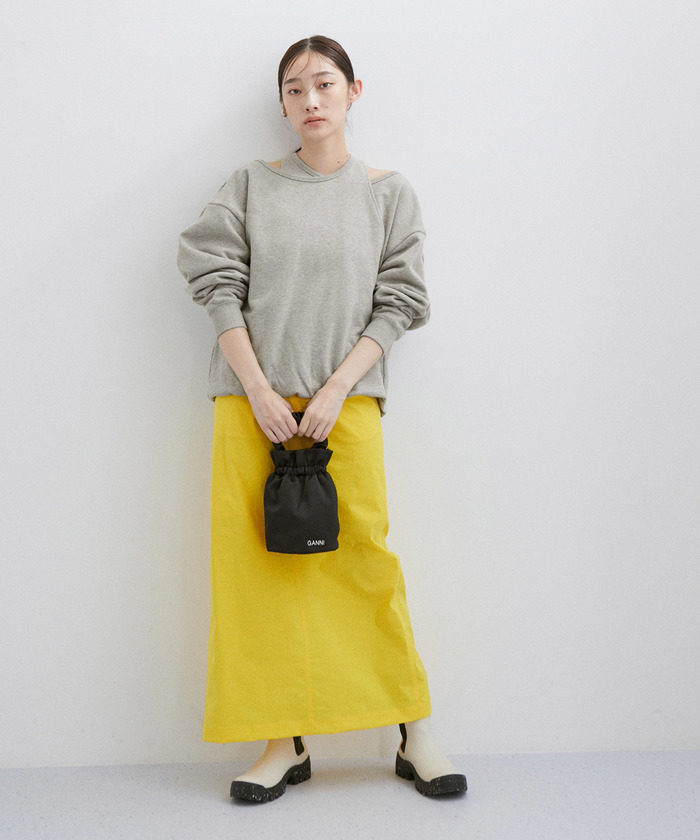 セール 40%OFF】【サステナブル・2WAY】デザインスウェットプル