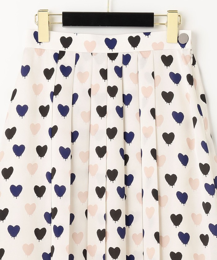 セール 40%OFF】ハートプリントプリーツスカート(505111855