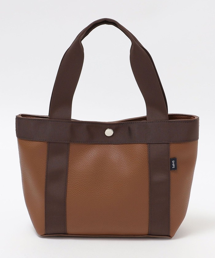セール 30%OFF】*SHIPS: Synthetic Leather トート バッグ ミニ