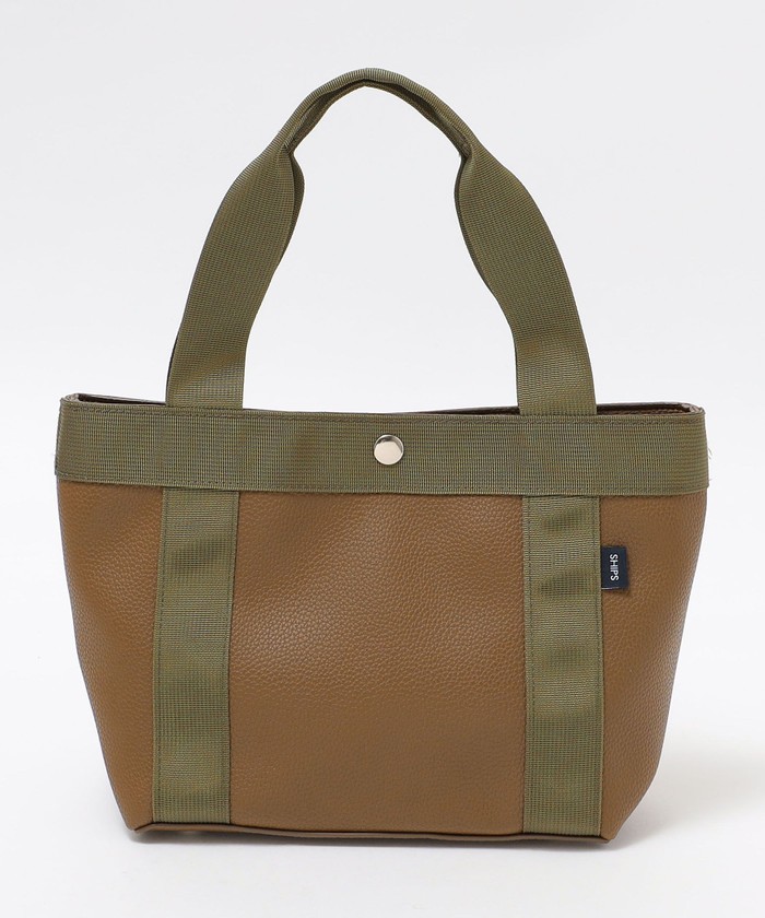 セール 30%OFF】*SHIPS: Synthetic Leather トート バッグ ミニ