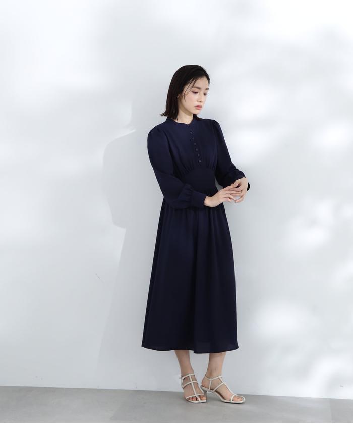 セール 50%OFF】ワイドウエストヨークワンピース(505114155 セール 50%OFF】ワイドウエストヨークワンピース(505114155