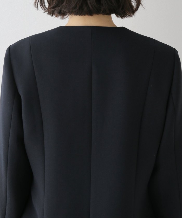 &NAVYノーカラーウールジャケット(505124476) | イエナ(IENA) - d fashion