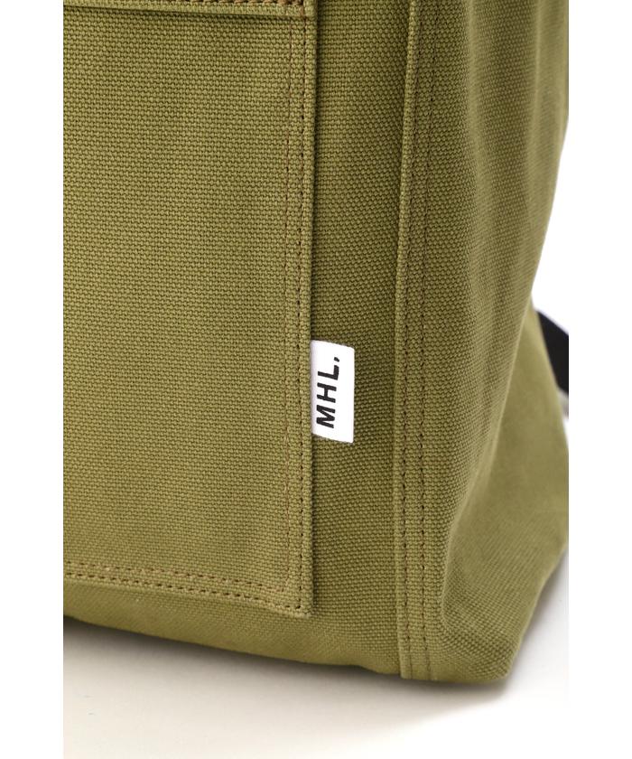 バッグ MHL. SOFT COTTON CANVAS MHL.（エムエイチエル）の「SOFT COTTON CANVAS（バックパック