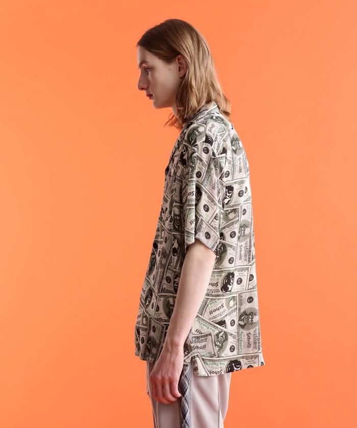 Schott ショット 110ドル パターン レーヨン シャツ