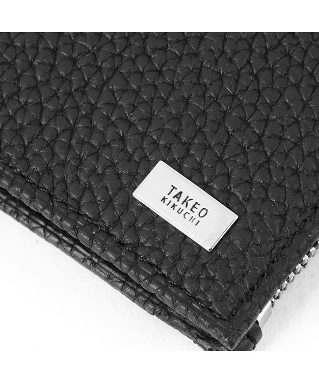 タケオキクチ　未使用！　長財布　二つ折り　レザー　ロゴプレート　メンズ　ビジネス 楽天市場】【タケオキクチ限定特典付】 タケオキクチ 財布