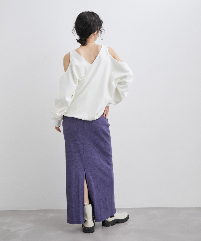 セール 40%OFF】【サステナブル・2WAY】デザインスウェットプル