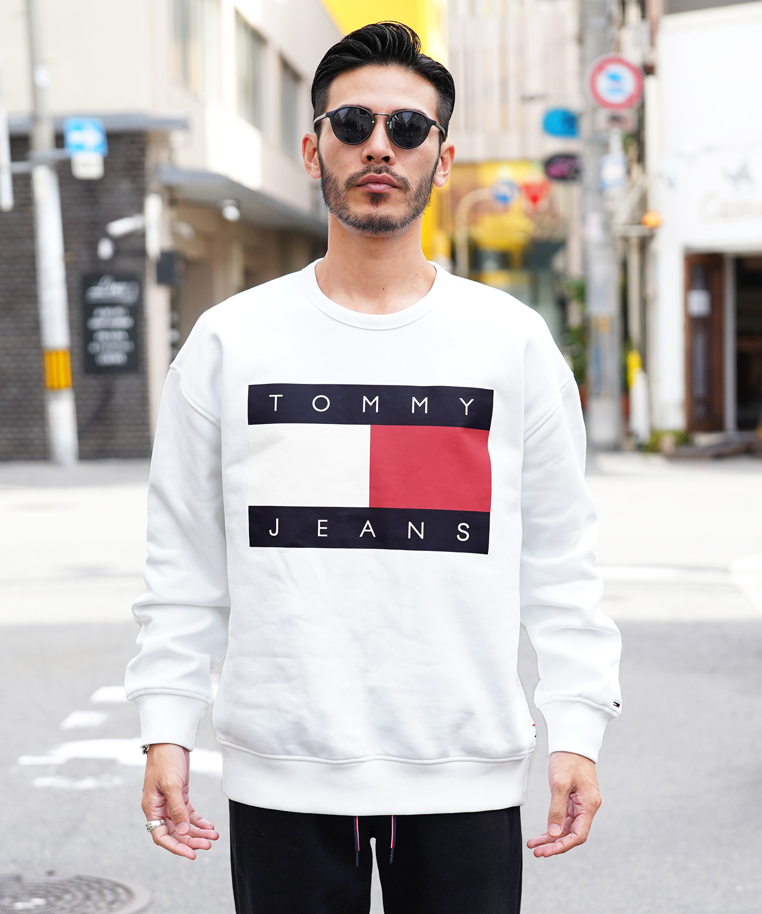 TOMMY HILFIGER(トミー ヒルフィガー) TJ LUCCA CREWNECK / スウェット