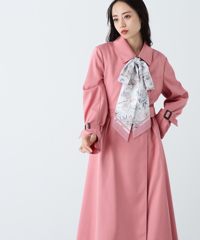 セール 60%OFF】スカーフ付トレンチコート WEB限定カラー