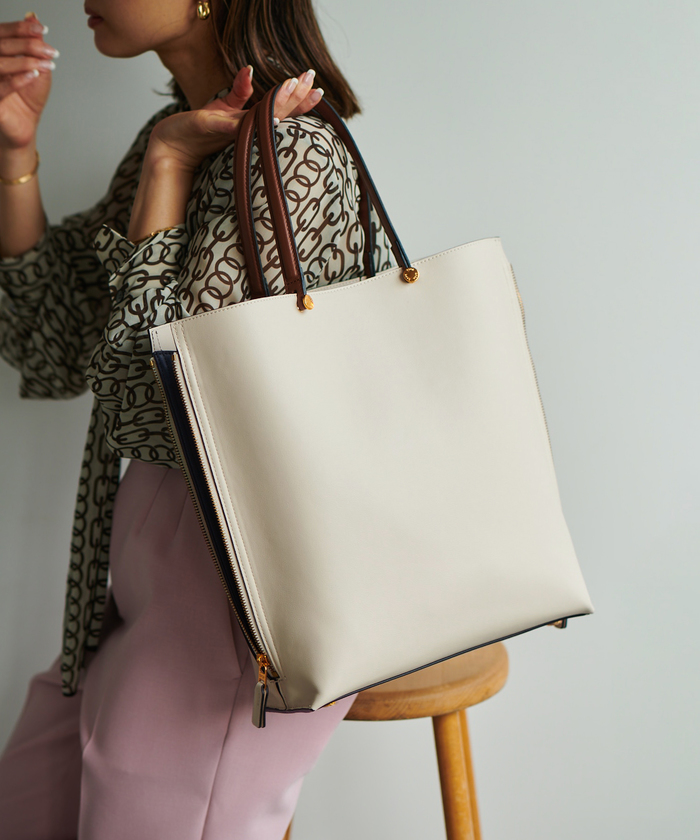 【ドラマ着用】【E'POR】Y BAG Large【A4対応】 ROPÉ(ロペ) / 【ドラマ着用】【E'POR】Y BAG Large【A4対応