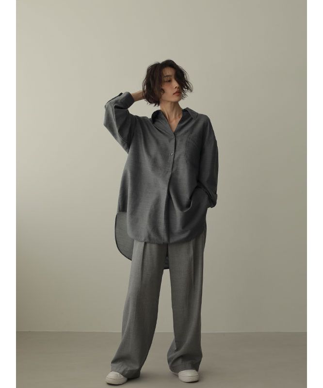 セール 30%OFF】ウールセミワイドパンツ(505122817) | エトレ セール 30%OFF】ウールセミワイドパンツ(505122817) | エトレ