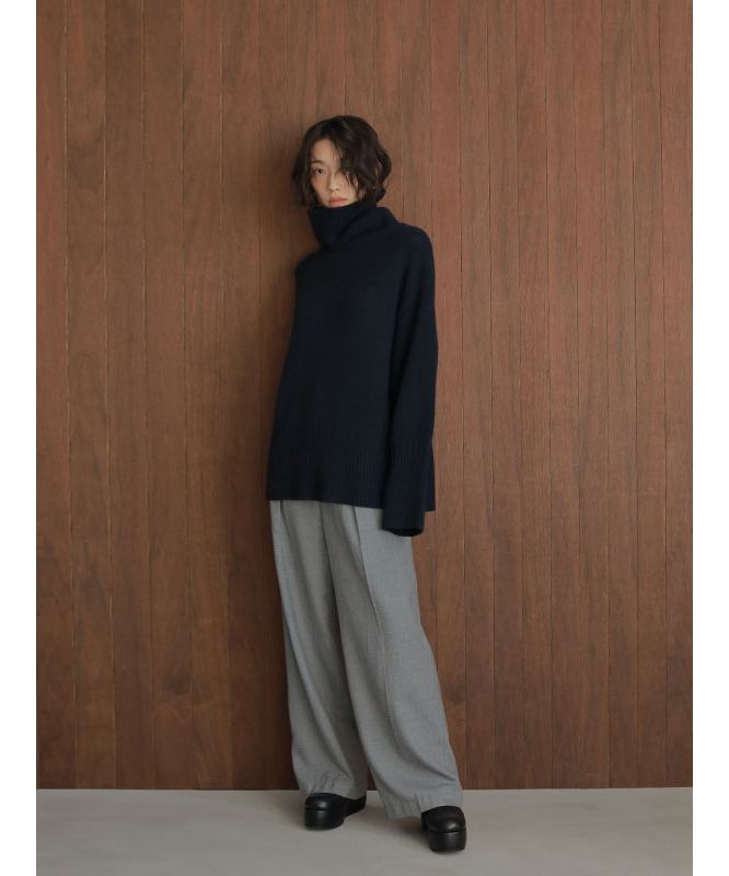 セール 30%OFF】ウールセミワイドパンツ(505122817) | エトレ セール 30%OFF】ウールセミワイドパンツ(505122817) | エトレ