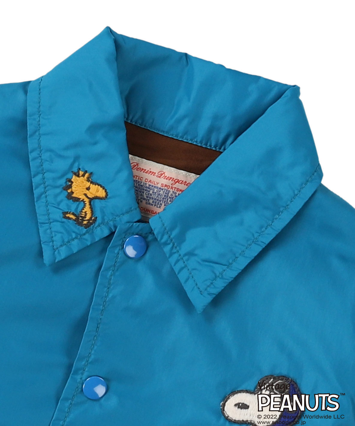 デニムダンガリー DENIM DUNGAREE SNOOPY コーチジャケット