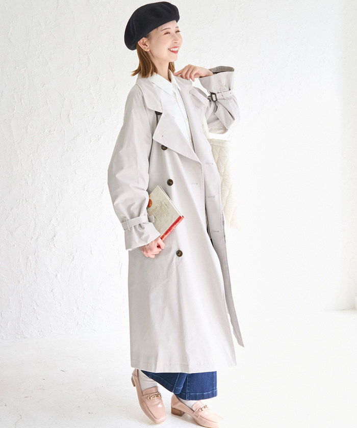 ★美品★ロペピクニック 花粉ガード/スタンドカラーコート Mサイズ セール】【WEB限定サイズ:38T】花粉ガード/スタンドカラーコート