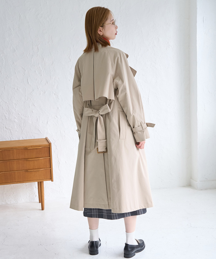 セール】【WEB限定サイズ:38T】花粉ガード/スタンドカラーコート