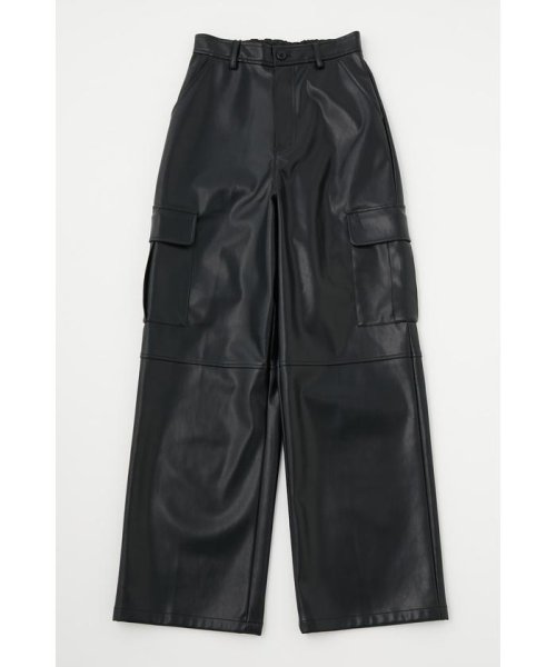 セール 10%OFF】F/LEATHER CARGO パンツ(505131207) マウジー(moussy) d fashion サーフパンツ PLANET AZURE