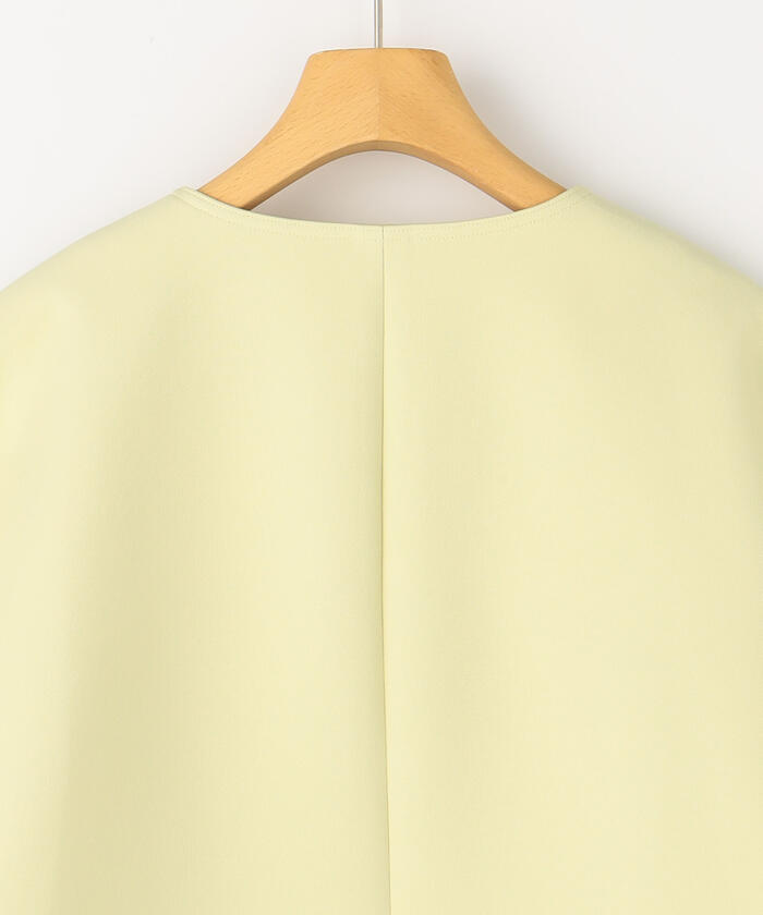 セール 35%OFF】トリプルクロスノーカラーハーフコート