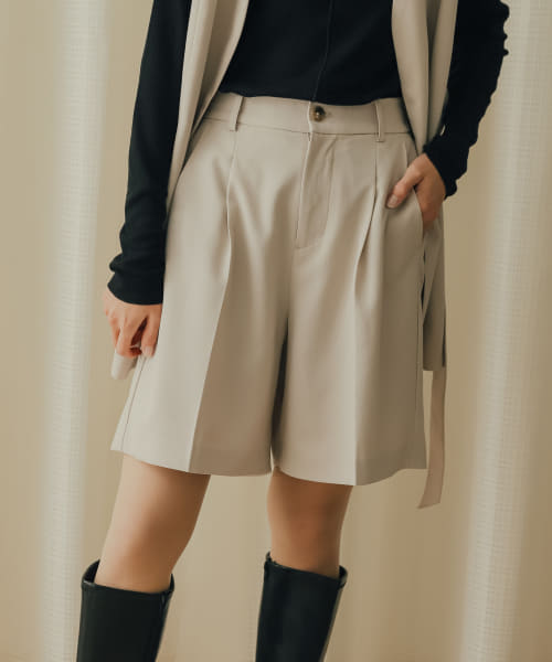 セール 60%OFF】センタープレスバミューダパンツ(505132998