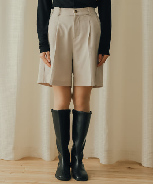セール 60%OFF】センタープレスバミューダパンツ(505132998