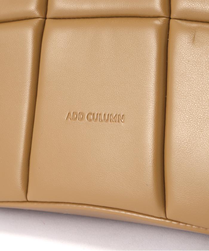 【未使用級】ADD CULUMN PUFF CLASP 口金バッグ アドカラム ADD CULUMN(アドカラム) PUFF－CLASP/口金バック(505133557