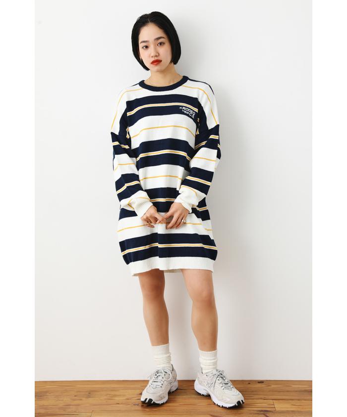louren ワンピース ワンピース 『あったかウールライクAラインワンピース グレー