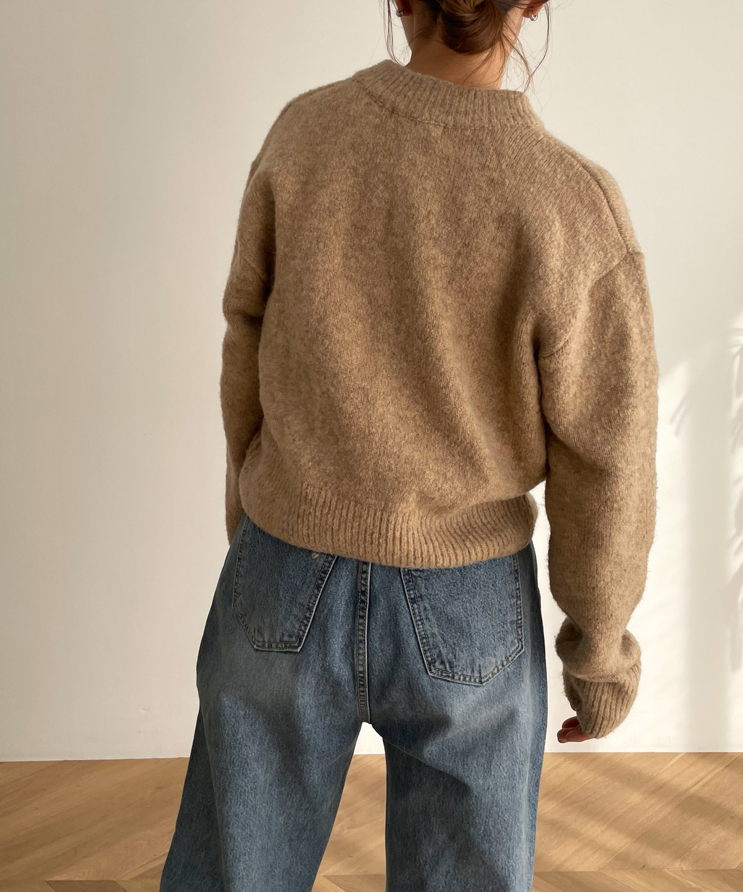 高感度ショップで2023年売れたブランド キャナルジーン CANAL mar(エルマール)ハーフジップ El JEAN トップス