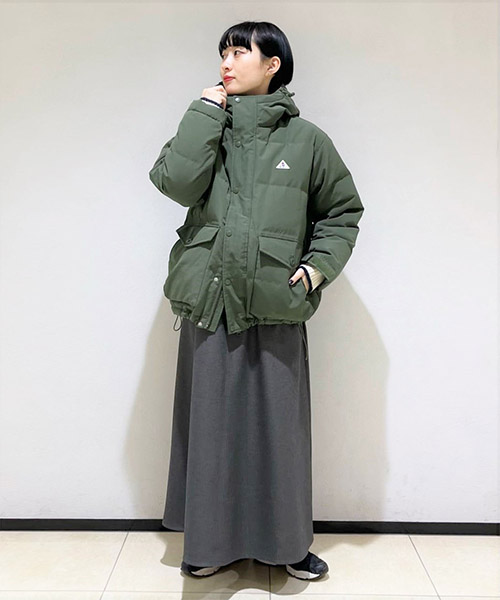 セール 50%OFF】【GEVACO/ゲバコ】フーデッドショートダウン
