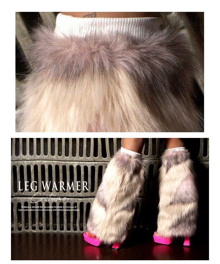 新品正規品dimmoire BABYSHEEPファー　ファーレッグウォーマー付き Dimmoire baby sheep ファーパーカーII black