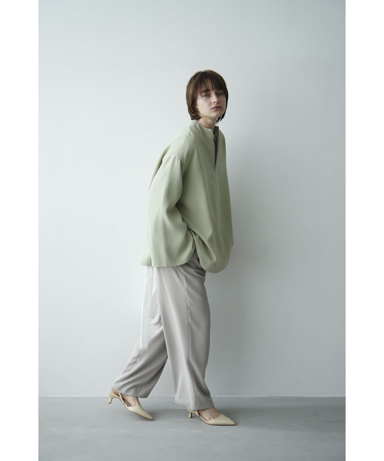 セール 40%OFF】HALF ZIP FLARE TOPS(505135646) | クラネ(CLANE セール 40%OFF】HALF ZIP FLARE TOPS(505135646) | クラネ(CLANE