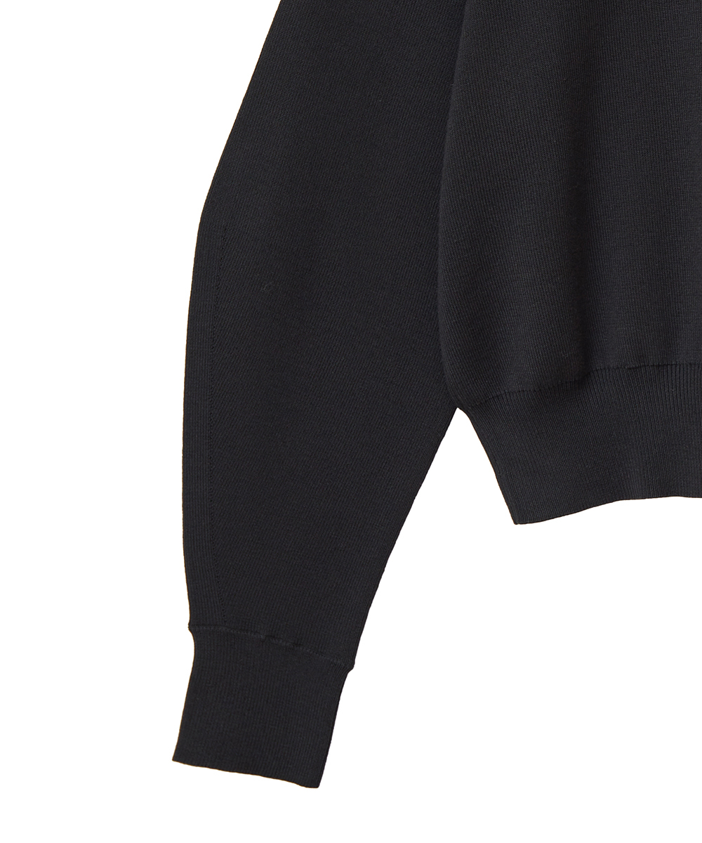 【正規品】CLANE ARRANGE RIBBON KNIT TOPS 黒 ARRANGE RIBBON KNIT TOPS｜TOPS(トップス)｜CLANE OFFICIAL