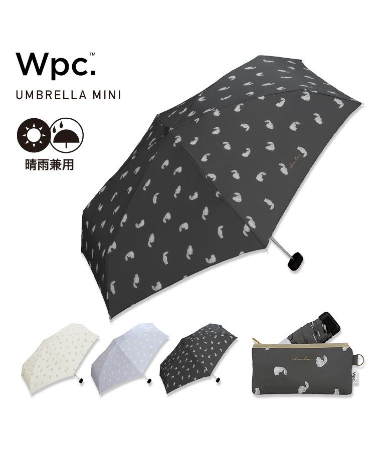 Wpc.公式】 雨傘 キャッツ ミニ 50cm 晴雨兼用 猫 猫柄