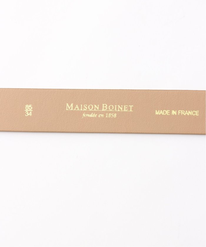 MAISON BOINET/メゾンボワネ】レザーベルト 30mm(505138217
