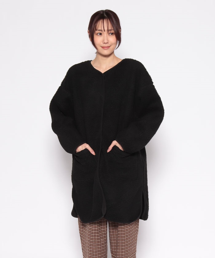 Samansa Mos2/サマンサモスモス】リバーシブルボアコート