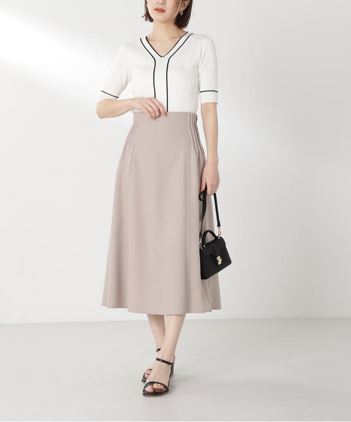 セール 50%OFF】サイドタックフレアスカート(505139868