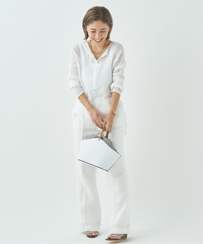 LES ATELIERS FRANCAIS DE CONFECTION】別注 HENLY NECK L/SL