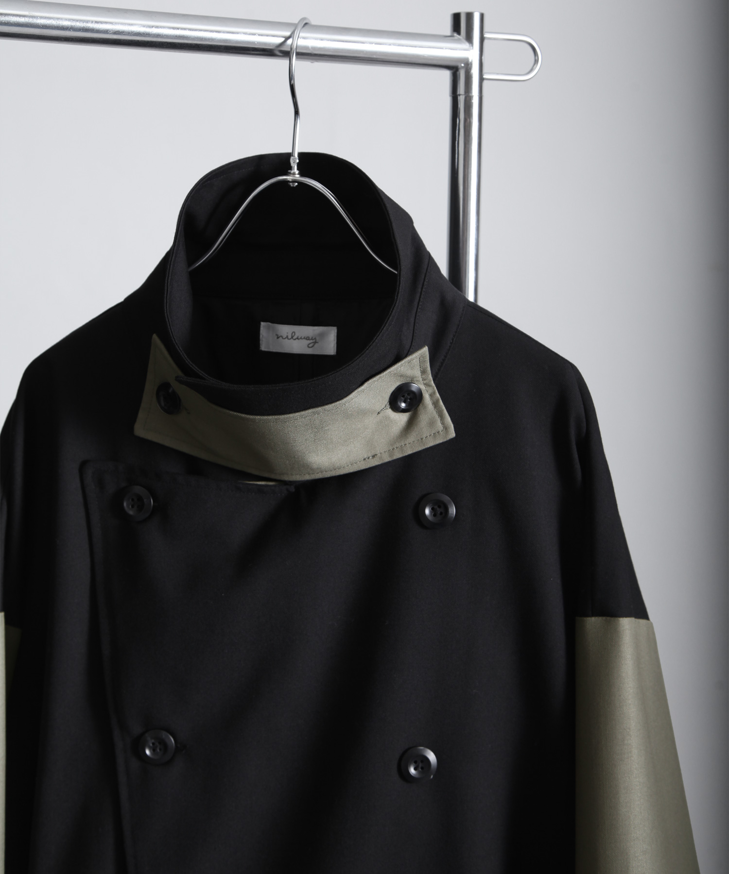 stein Oversized Contrast Trench Coat（stein 2022年秋冬