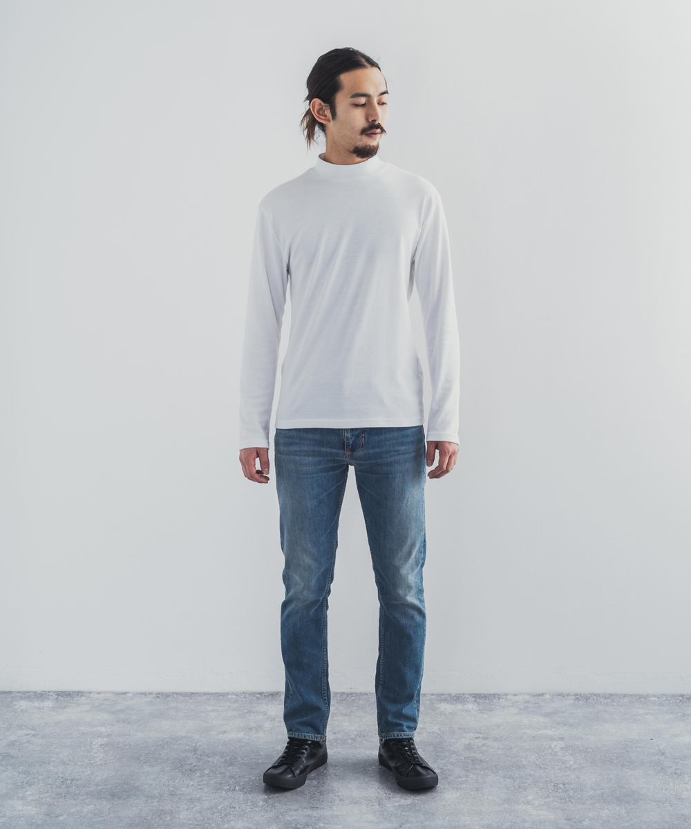 Nudie Jeans　長袖デニムシャツ　美品　グレー　メンズ　XS　春服　古着 美品 NudieJeansデニムシャツ NUDIE JEANS ヌーディージーンズ メンズ