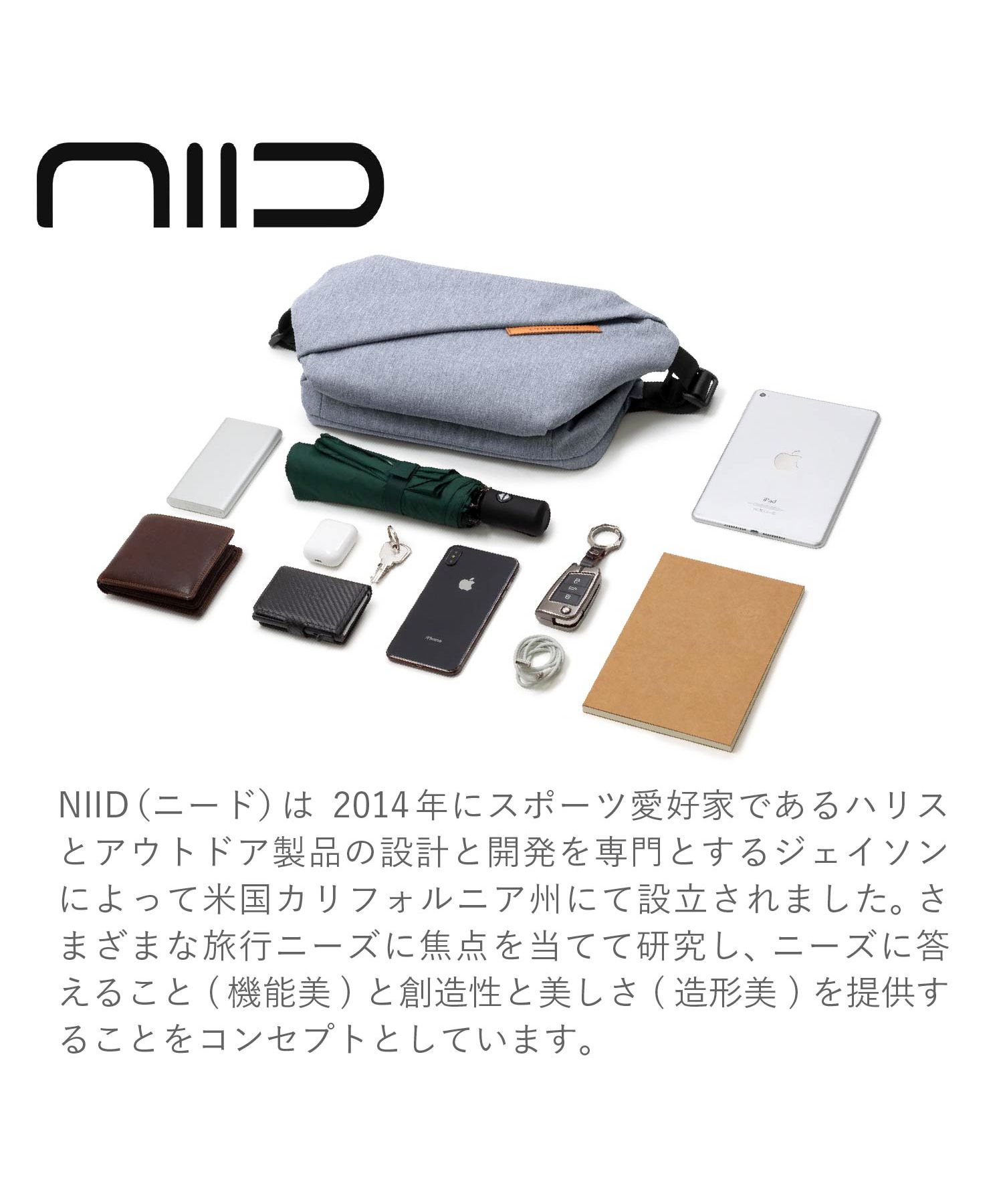 ニード NIID NIID ニード バッグ ショルダーバッグ ボディバッグ