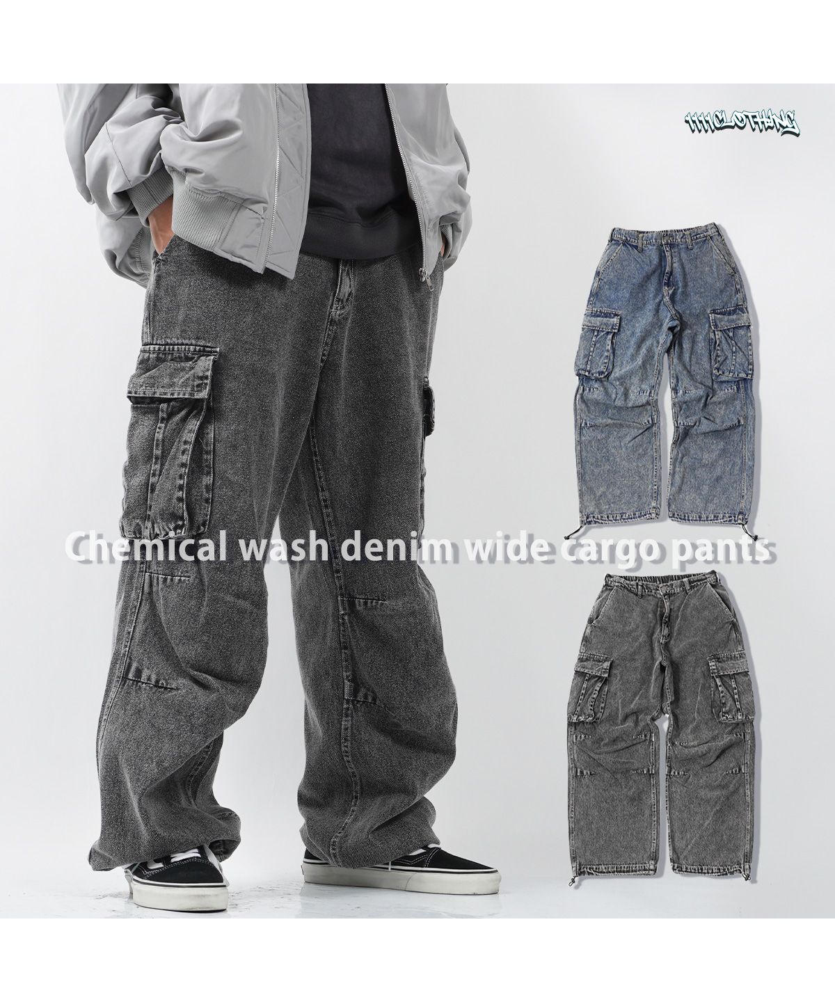 ワンフォークロージング 1111clothing カーゴパンツ メンズ ワンフォークロージング 1111clothing カーゴパンツ メンズ