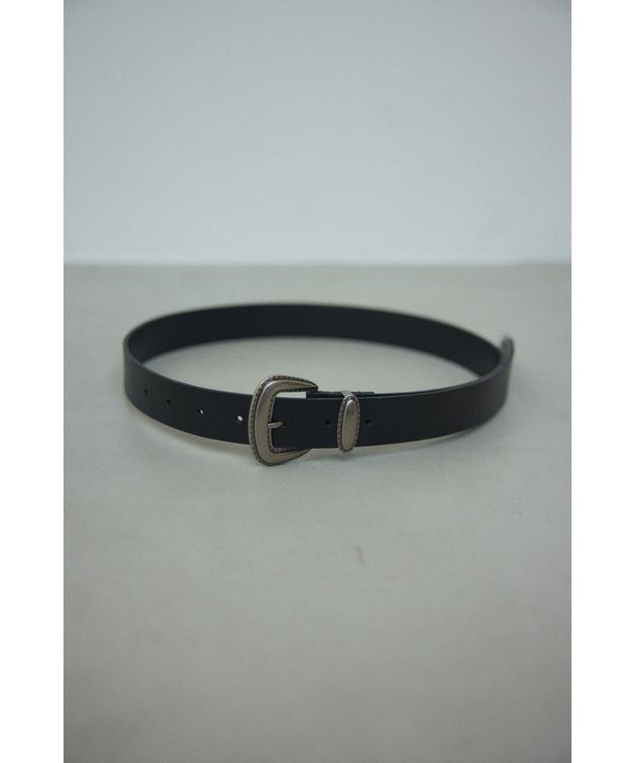 undulation buckle belt(506574130) | ブラックバイマウジー