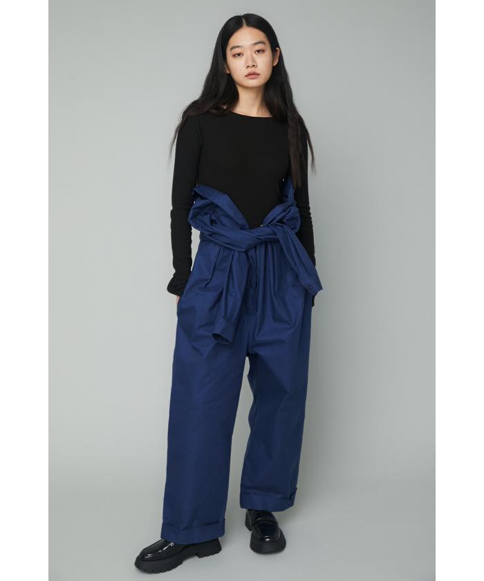 HeRIN.CYE Tuck all in one ヘリンドットサイ　つなぎ HeRIN.CYE | 2tuck all in one (ワンピース(ミニ・ミディアム